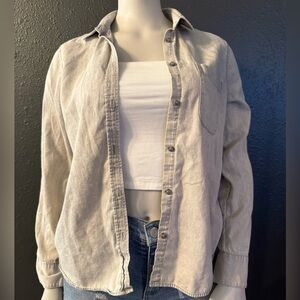 American eagle utility shirt